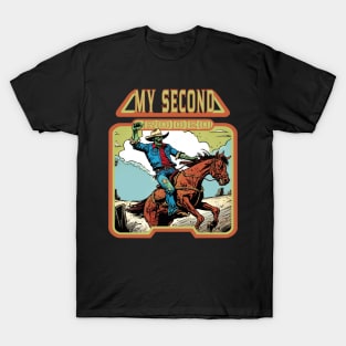 Rodeo zombie cowboy T-Shirt